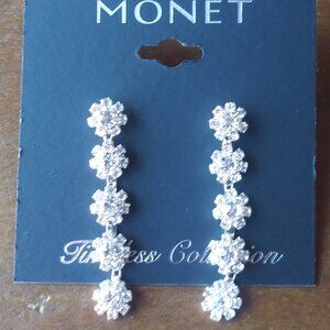 Monet Timeless Collection Dangling Earrings